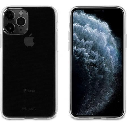 Muvit Funda Recycletek Antibacteriana para Apple iPhone 11 Transparente Muvit Funda Recycletek Antibacteriana para Apple iPhone 11 Transparente
